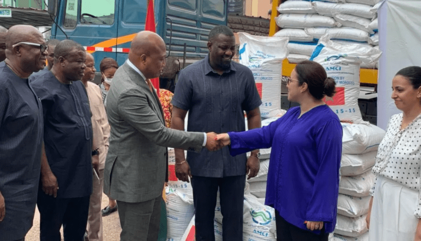 Thumbnail for Morocco sends 2,000T of fertilizer to Ghana to back ‘Feed Ghana’ program