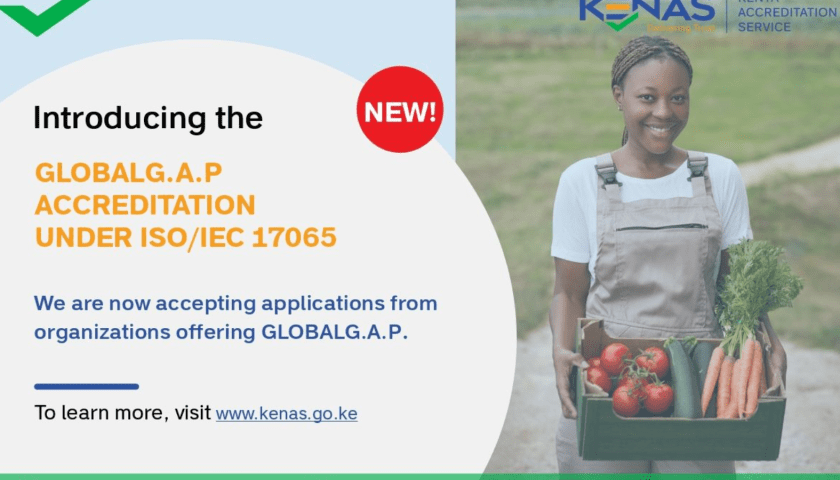 Thumbnail for KENAS opens GLOBALG.A.P accreditation to strengthen Kenya’s food export standards
